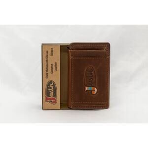 🤎 Justin Leather Card Wallet with Gusset – Western Style & Function 🤎